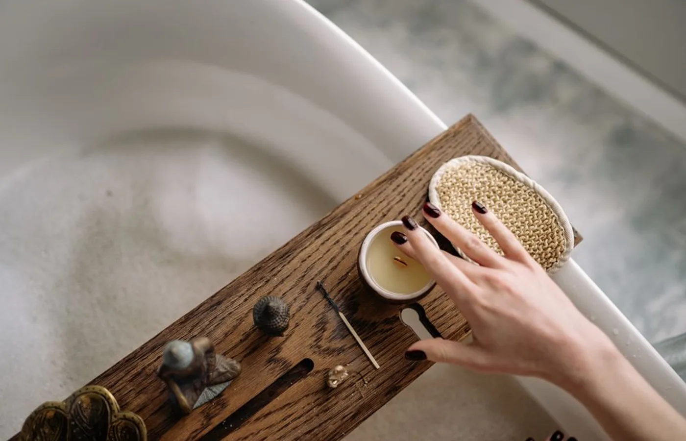 Afslappende spa-pedicure